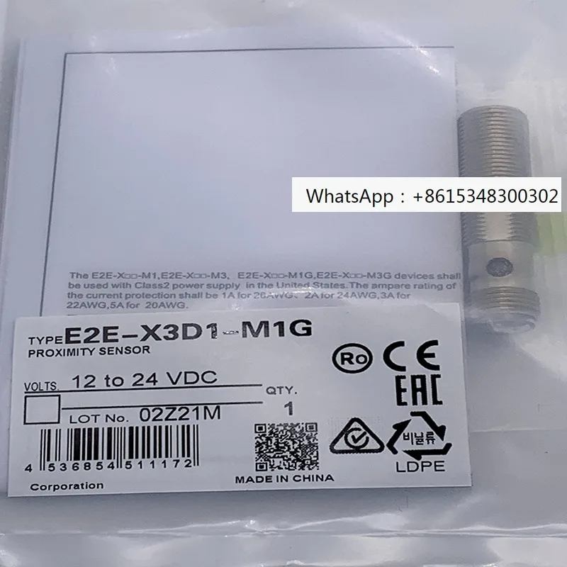 New proximity switch sensor E2E-X18ME1-M1 E2E-X18ME2-M1, high-quality
New proximity switch sensor E2E-X18ME1-M1 E2E-X18ME2-M1, high-quality