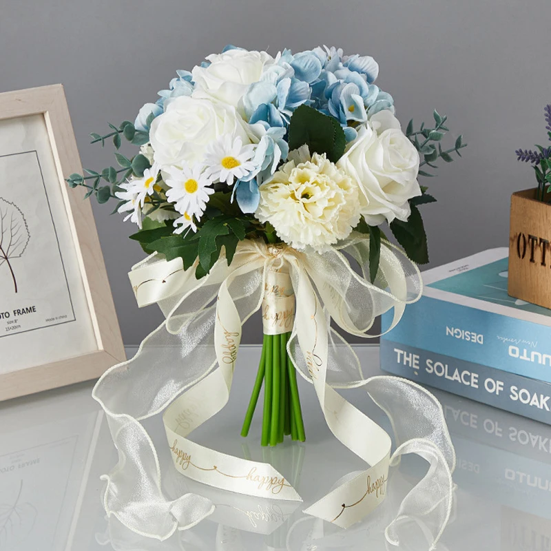 1PC Wedding Bouquets for Bride Wedding Party Artificial Hand Holding Flowers for Centerpieces Wedding Anniversary Ceremony Party
1PC Wedding Bouquets for Bride Wedding Party Artificial Hand Holding Flowers for Centerpieces Wedding Anniversary Ceremony Party