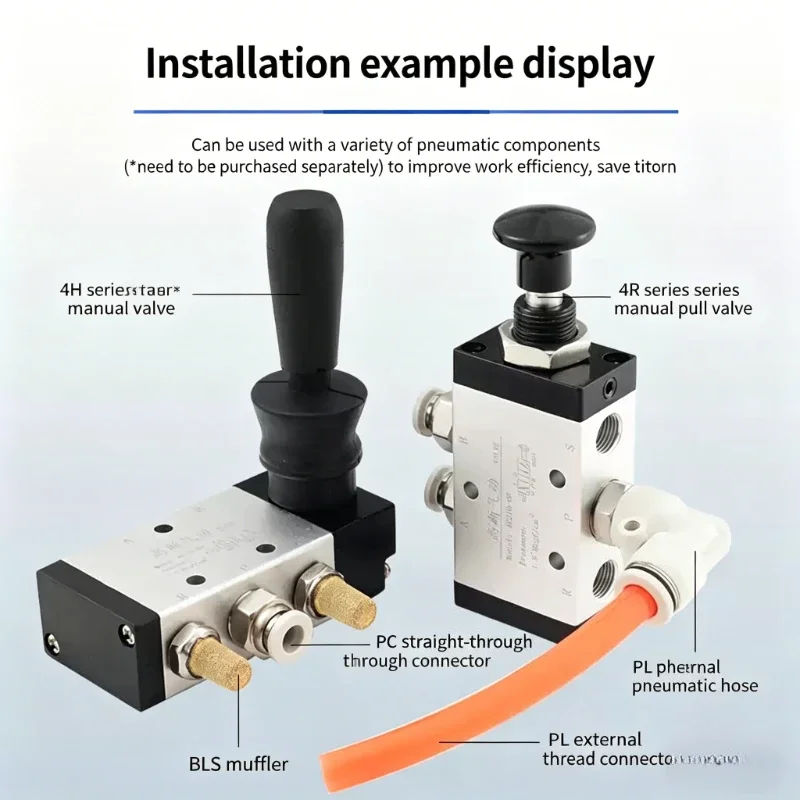 Two-position Five-way Yade Passenger Type Manual Reversing Valve 4H210-08/410-15 Hand Valve Air Control Valve 4R310
Two-position Five-way Yade Passenger Type Manual Reversing Valve 4H210-08/410-15 Hand Valve Air Control Valve 4R310