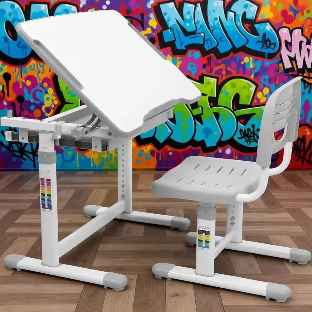 Adjustable Height Desk and Chair Set for Kids | Interactive Learning Station
Adjustable Height Desk and Chair Set for Kids | Interactive Learning Station