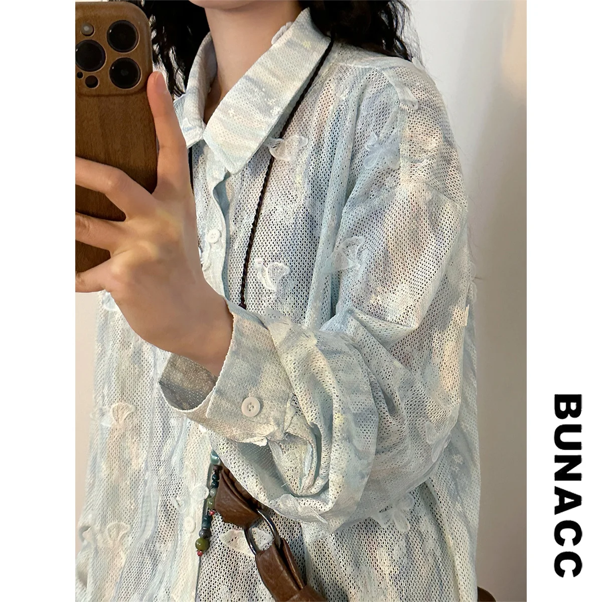 Американская повседневная рубашка с длинным рукавом и принтом для женщин, весенняя модная уличная одежда свободного кроя с воротником на пуговицах
Американская повседневная рубашка с длинным рукавом и принтом для женщин, весенняя модная уличная одежда свободного кроя с воротником на пуговицах