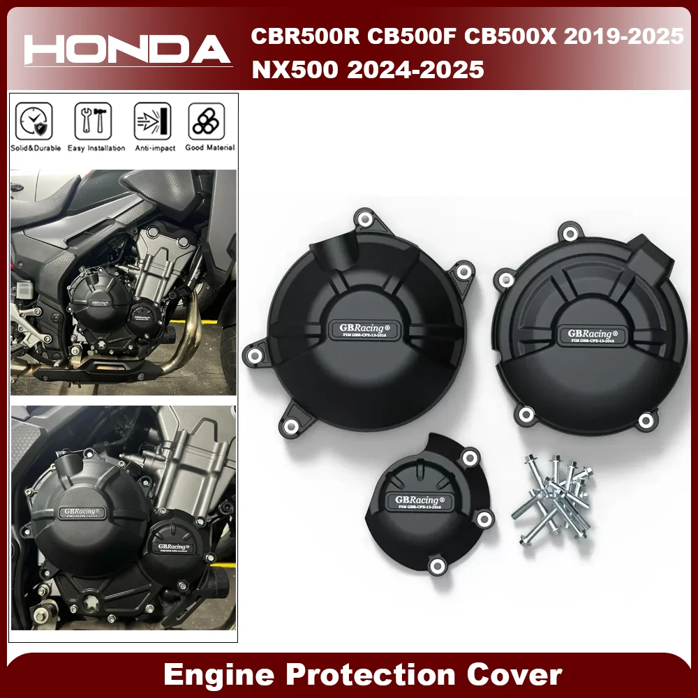 GB Racing Engine Cover CBR500R CB500F CB500X 2019-2025 For HONDA Motorcycle Alternator Clutch Protection Cover Accessories
GB Racing Engine Cover CBR500R CB500F CB500X 2019-2025 For HONDA Motorcycle Alternator Clutch Protection Cover Accessories