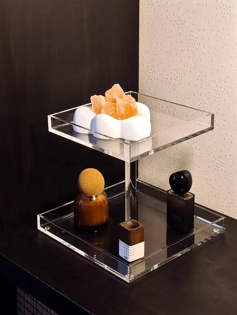 ANON Acrylic Perfume Tray, 2 Tier Perfume Organizer Display Tray,Acrylic Makeup Organizer Perfume Holder,Makeup Vanity Organizer
ANON Acrylic Perfume Tray, 2 Tier Perfume Organizer Display Tray,Acrylic Makeup Organizer Perfume Holder,Makeup Vanity Organizer