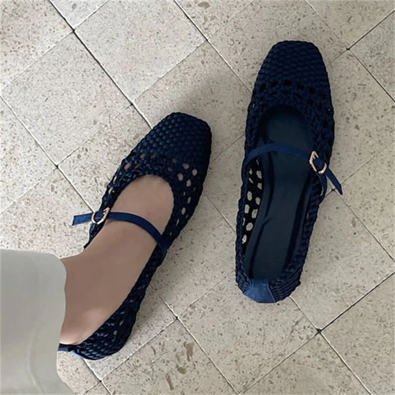 Eilyken Summer Fashion Hollow Out Buckle Strap Flats Heels Women Sandals Elegant Casual Ballet Dress Daily Shoes
Eilyken Summer Fashion Hollow Out Buckle Strap Flats Heels Women Sandals Elegant Casual Ballet Dress Daily Shoes