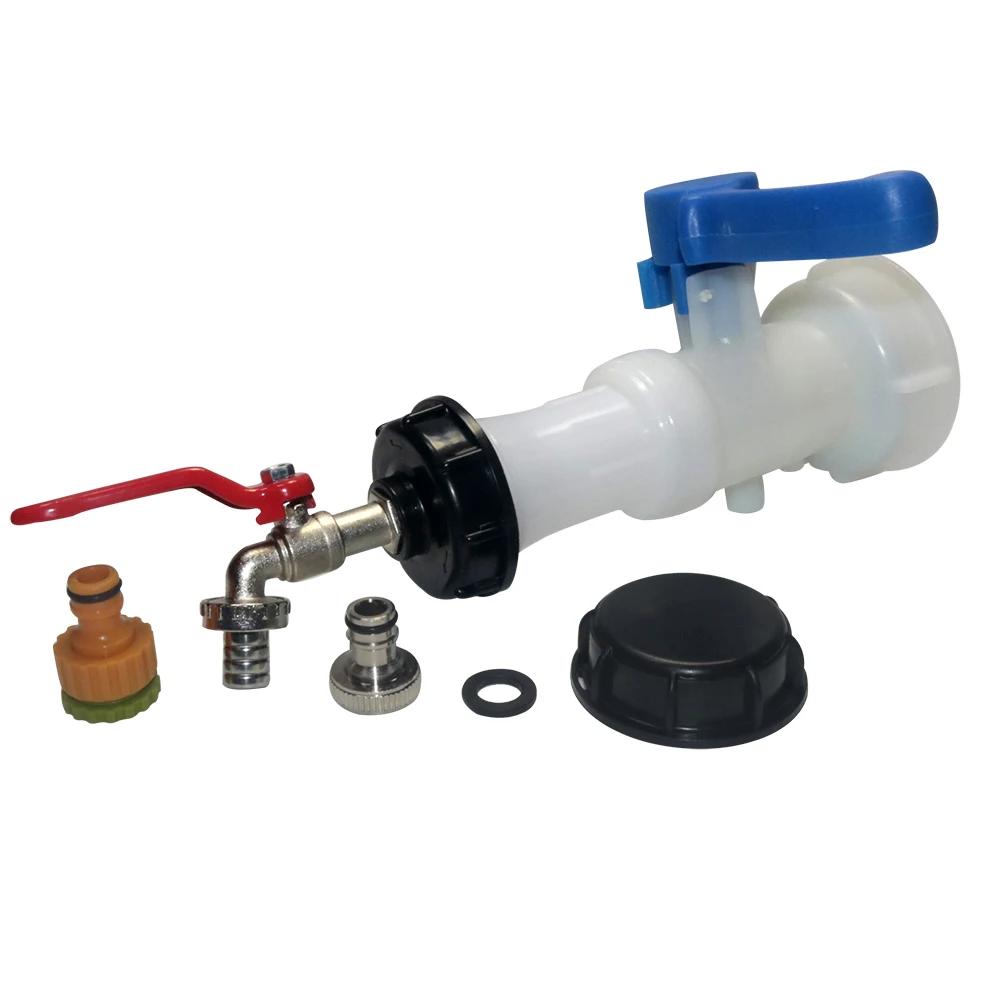 IBC Butterfly Valve Extension Pipe Faucet Set 1/2" Faucet Adapter Cap Extension Tube 2" Butterfly Valve Universal Nipple
IBC Butterfly Valve Extension Pipe Faucet Set 1/2" Faucet Adapter Cap Extension Tube 2" Butterfly Valve Universal Nipple