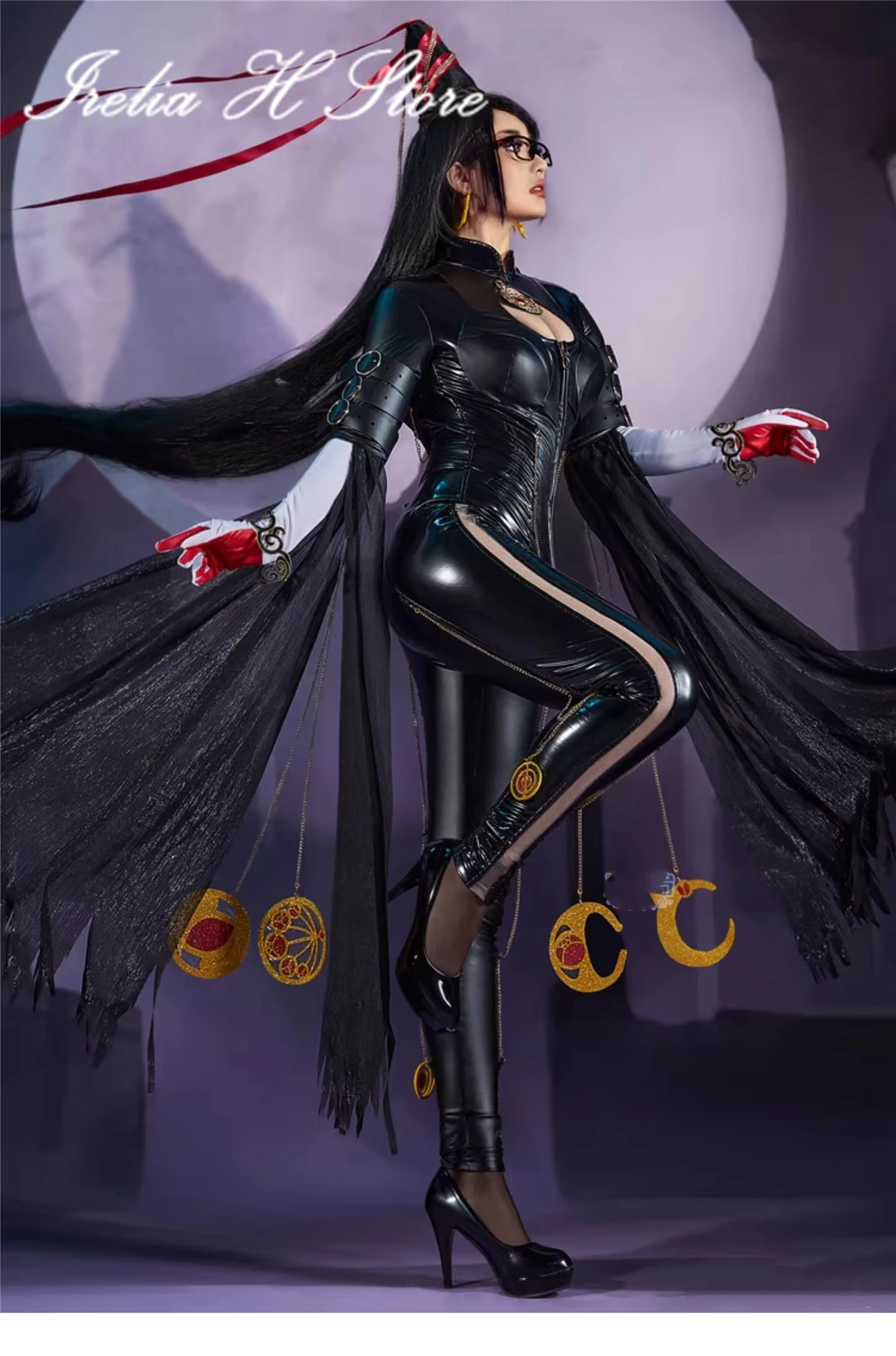 in stock Irelia H Store bayonetta 1 cosplay costume women original design costume halloween jumpsuit sexy
in stock Irelia H Store bayonetta 1 cosplay costume women original design costume halloween jumpsuit sexy