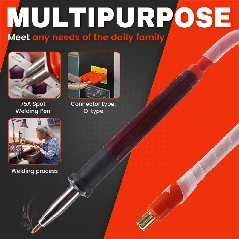 Spot Welding Pen High Power Pulse Large Single Battery 75A Split Spot Welding Pen For 737DH 811A Spot Welding Machine
Spot Welding Pen High Power Pulse Large Single Battery 75A Split Spot Welding Pen For 737DH 811A Spot Welding Machine