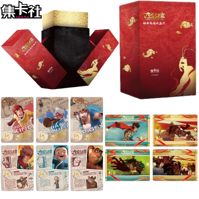 Card Fun “Monkey King: Hero‘s Return” Official Authentic Collector Cards New Trial Anime Cards Game Pack Collector Card Toys
Card Fun “Monkey King: Hero‘s Return” Official Authentic Collector Cards New Trial Anime Cards Game Pack Collector Card Toys