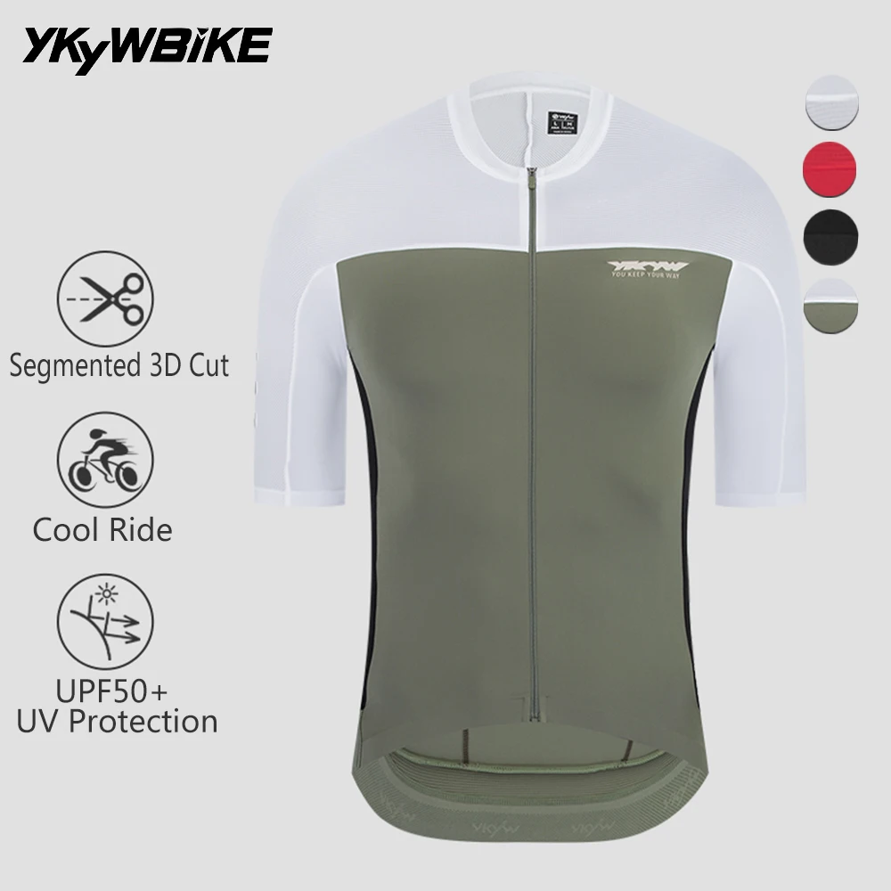 YKYWBIKE 2026 Pro Men Short Sleeve Cycling Jersey Summer Breathable Quick Dry UPF50+ Top MTB Road Bicycle Ciclismo Maillot
YKYWBIKE 2026 Pro Men Short Sleeve Cycling Jersey Summer Breathable Quick Dry UPF50+ Top MTB Road Bicycle Ciclismo Maillot