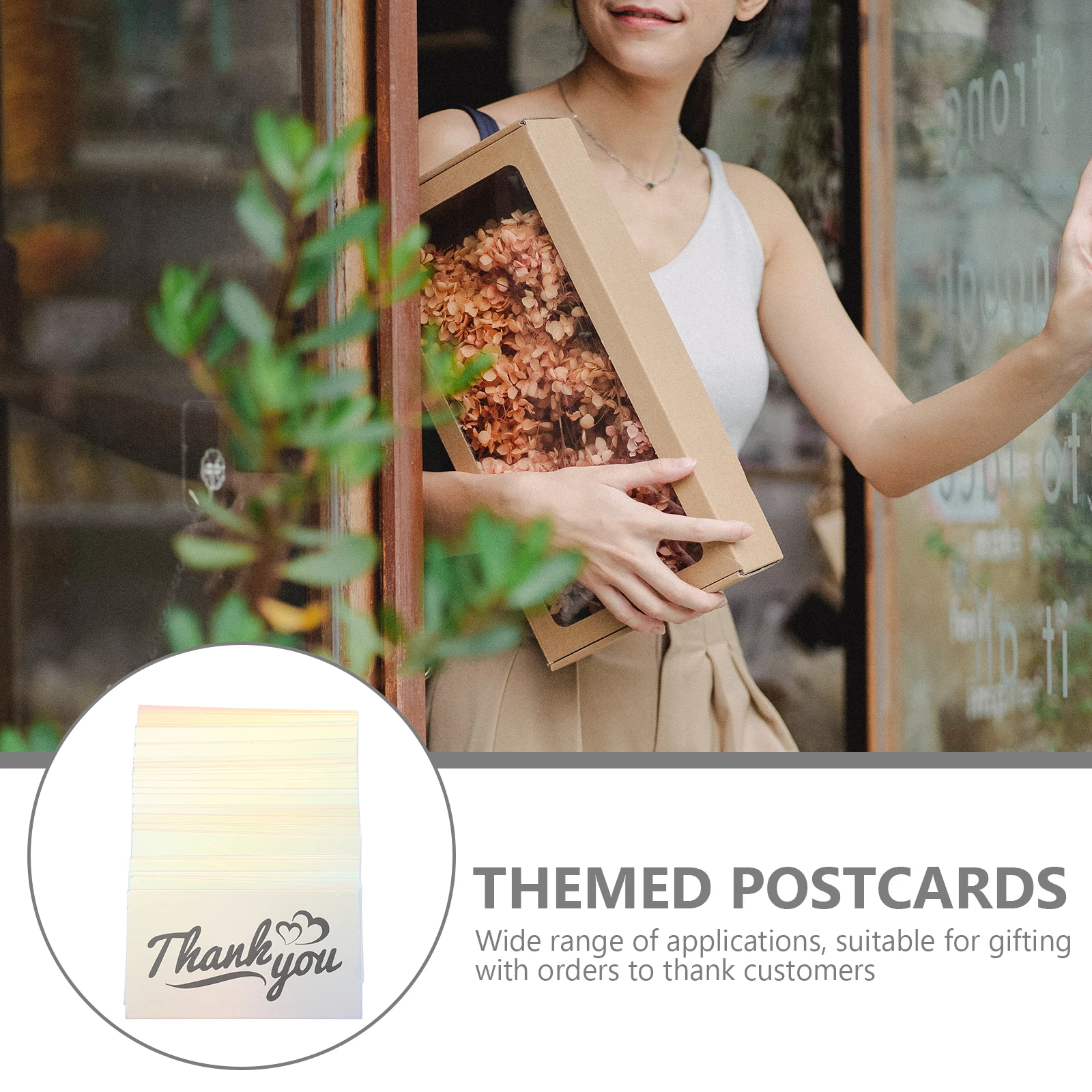 50 Pcs Thank You Cards Compact Shopping der Postcards Supplies Easy To Write Express Sincere Thanks
50 Pcs Thank You Cards Compact Shopping der Postcards Supplies Easy To Write Express Sincere Thanks