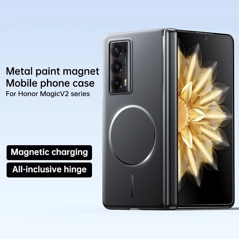 For Honor Magic V2 Case Luxury Metallic Paint Center Axis Magnetic Folding Back Cover For Honor MagicV2 Shockproof Bumper Funda
For Honor Magic V2 Case Luxury Metallic Paint Center Axis Magnetic Folding Back Cover For Honor MagicV2 Shockproof Bumper Funda