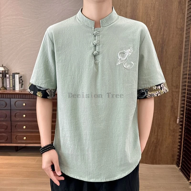 2024 new chinese characteristic embroidery cotton linen shirt loose comfortable wushu exercise top vintage elegant tang suit top
2024 new chinese characteristic embroidery cotton linen shirt loose comfortable wushu exercise top vintage elegant tang suit top