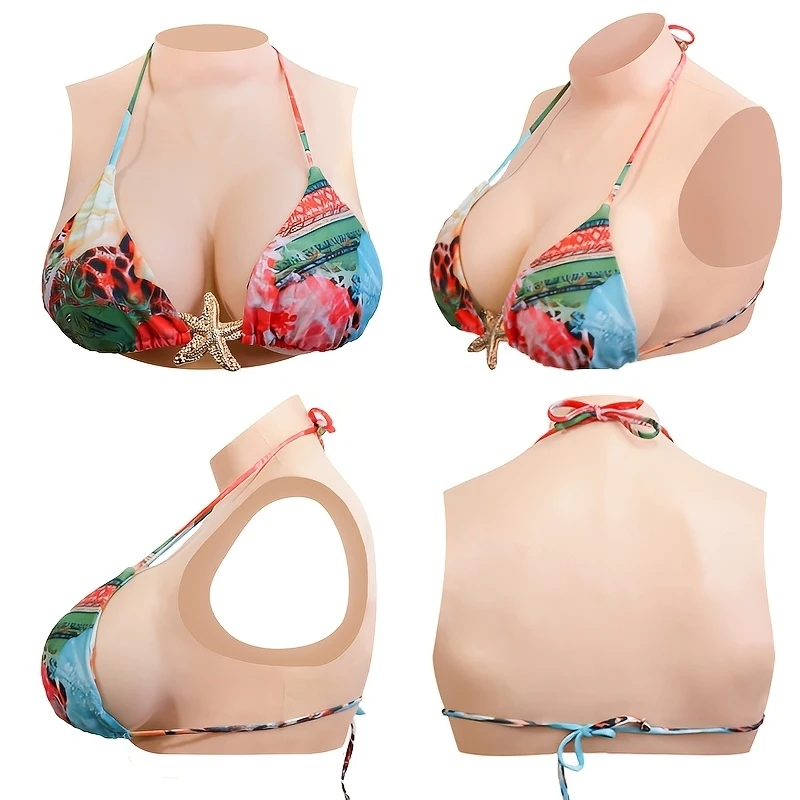 Silicone Breastplate High Neck Suitable. Soft Skin-Friendly Material Fits Body Perfectly. Great for CD Crossdressing Cosplay.
Silicone Breastplate High Neck Suitable. Soft Skin-Friendly Material Fits Body Perfectly. Great for CD Crossdressing Cosplay.