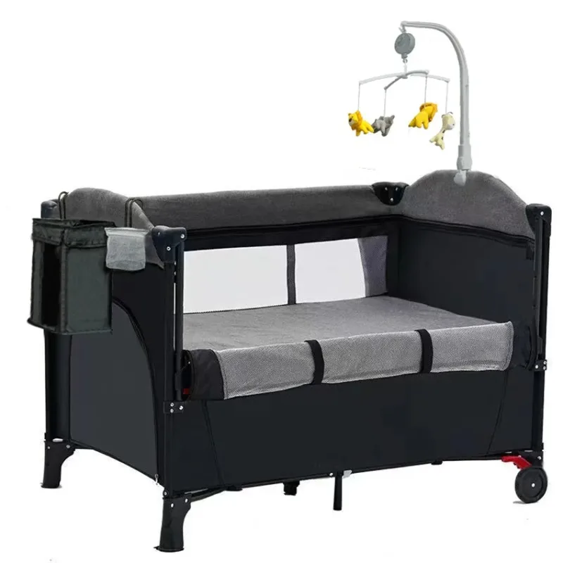 Portable Baby Crib New Multifunctional 4 In 1 Foldable Baby Cot With Diaper Kid Table Cradle Rocker Children Game Bed Furniture
Portable Baby Crib New Multifunctional 4 In 1 Foldable Baby Cot With Diaper Kid Table Cradle Rocker Children Game Bed Furniture