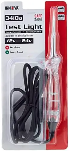 Innova 3410 Circuit Tester & Test Light Tool
Innova 3410 Circuit Tester & Test Light Tool