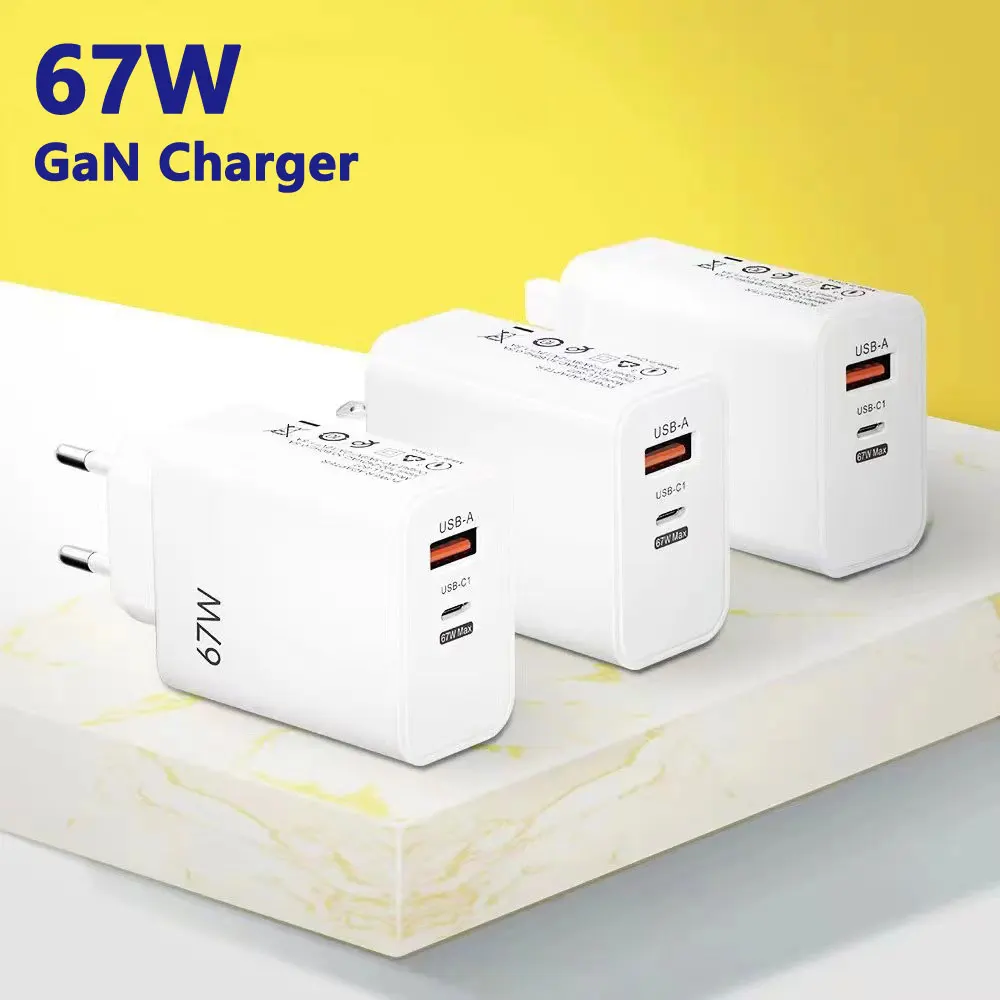 67W GaN Charger PD Charge Type C USB Charger for iPhone 15 14 13 Pro Max For Laptop PD QC PPS Portable Fast Laptop Charger
67W GaN Charger PD Charge Type C USB Charger for iPhone 15 14 13 Pro Max For Laptop PD QC PPS Portable Fast Laptop Charger