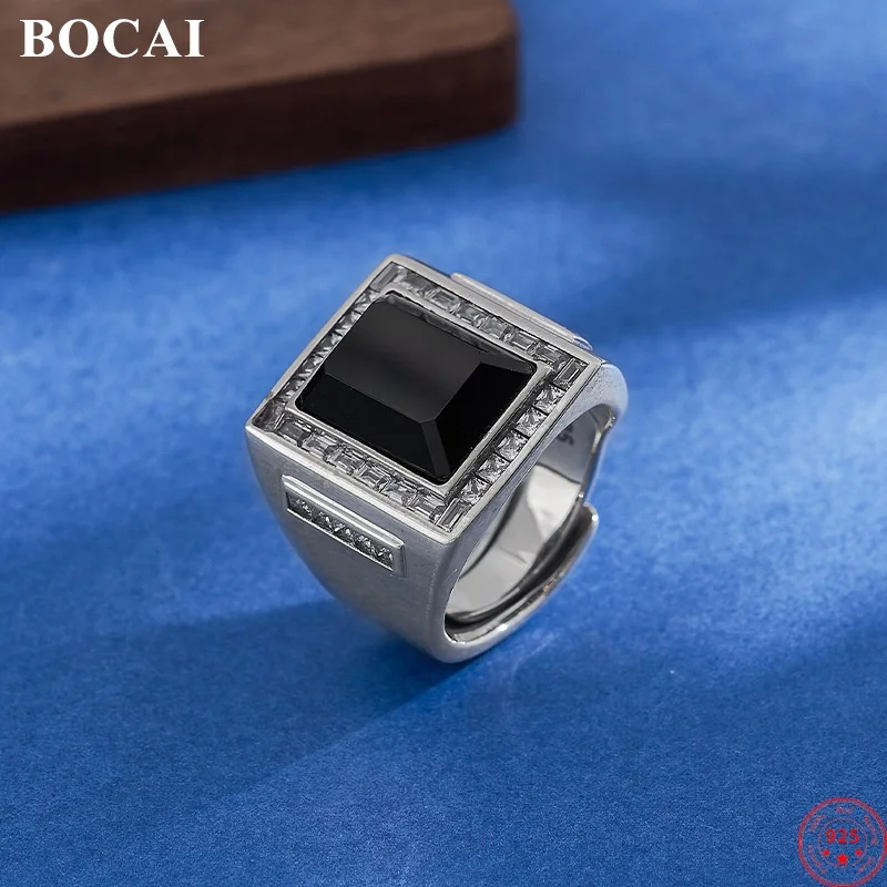 BOCAI S925 стерлингового серебра подвески кольца для мужчин женщин квадратный черный агат микроинкрустация Zricon новые модные ювелирные изделия оптом
BOCAI S925 стерлингового серебра подвески кольца для мужчин женщин квадратный черный агат микроинкрустация Zricon новые модные ювелирные изделия оптом