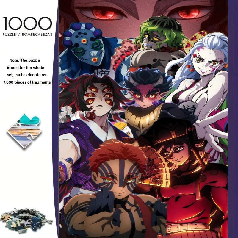 1000 PCS Puzzles for Adults ,Demon Slayer anime Jigsaw Puzzles Educational Games Colorful Puzzles Gifts Home Decor
1000 PCS Puzzles for Adults ,Demon Slayer anime Jigsaw Puzzles Educational Games Colorful Puzzles Gifts Home Decor