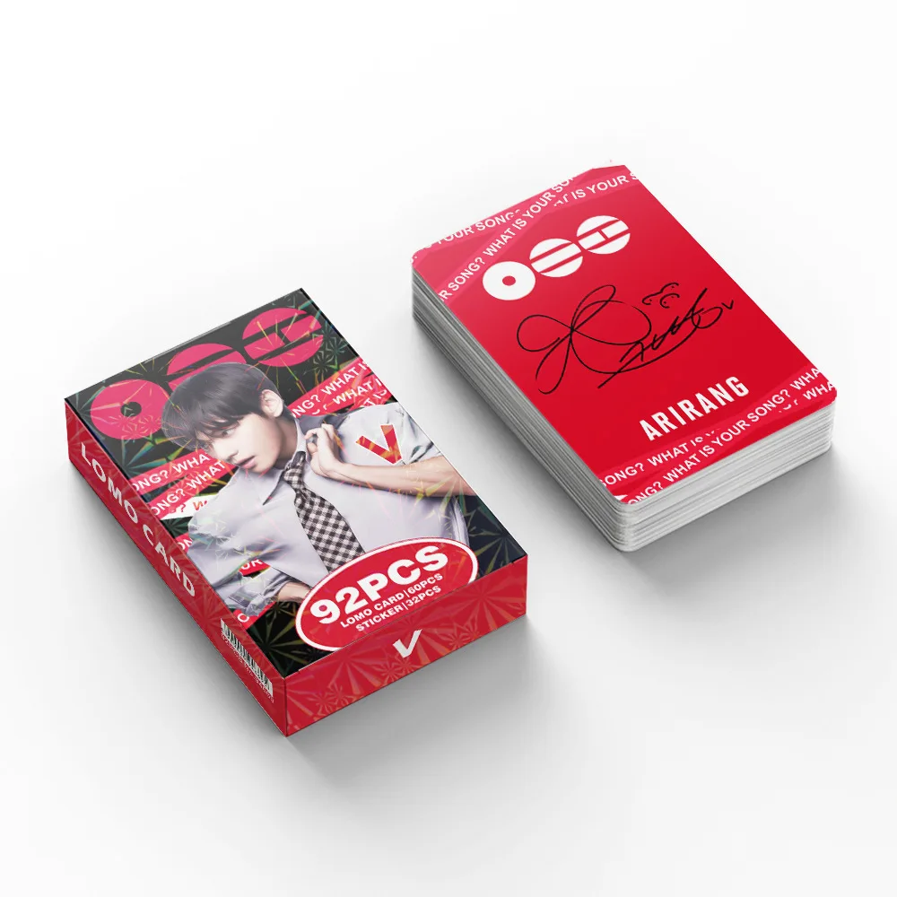 92 Star Mini Cards K-Pop Boy Group BTARIRANG World Tour Photo Stickers LOMO Cards Fan Collection Support Cards Gift
92 Star Mini Cards K-Pop Boy Group BTARIRANG World Tour Photo Stickers LOMO Cards Fan Collection Support Cards Gift