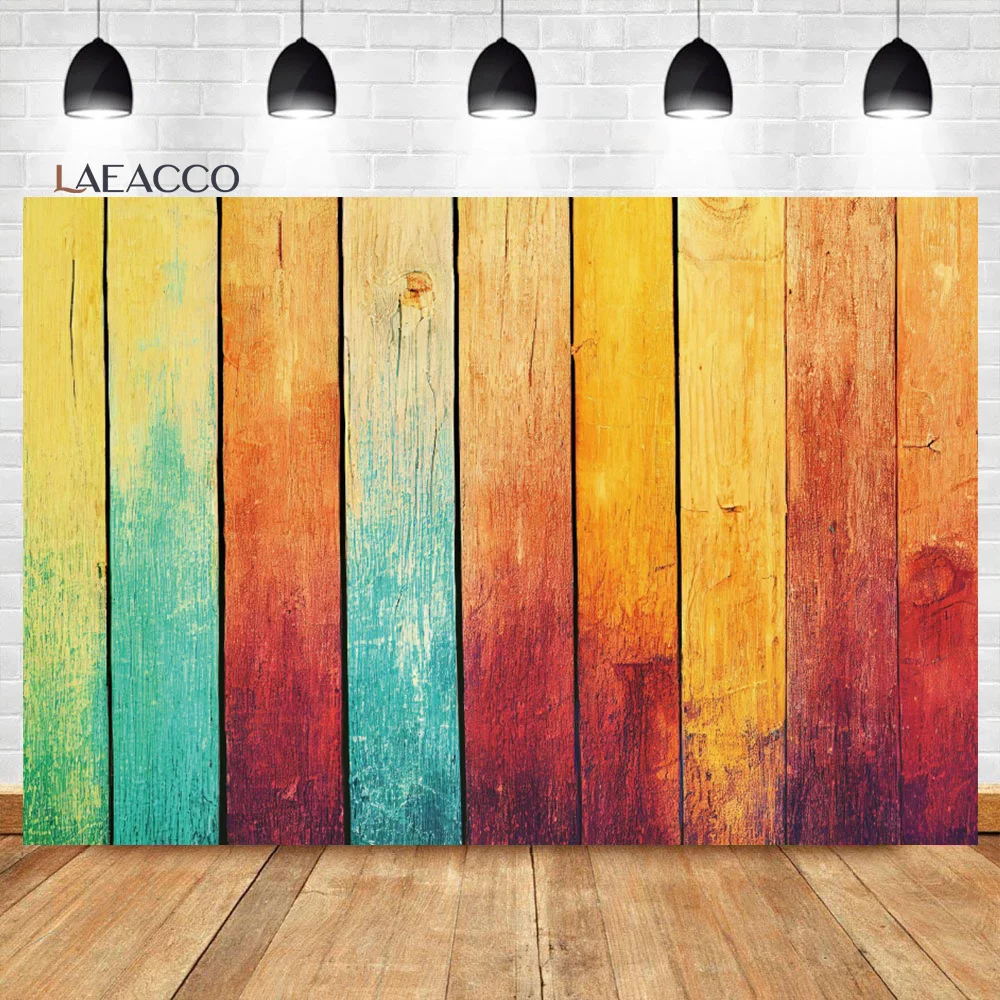 Laeacco Vintage Grunge Wooden Board Backdrop Rustic Rainbow Colored Wood Plank Kid Baby Birthday Portrait Photography Background
Laeacco Vintage Grunge Wooden Board Backdrop Rustic Rainbow Colored Wood Plank Kid Baby Birthday Portrait Photography Background