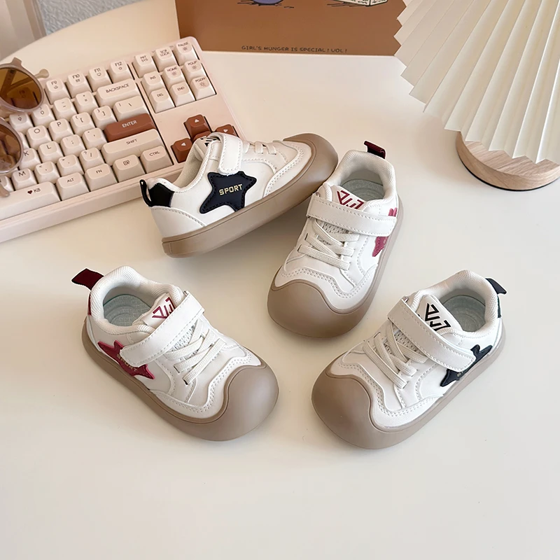 New Spring Autumn Baby Toddler Shoes Little Kids Soft Bottom Non-Slip PU Leather Shoes Boys Casual Shoe Girls Fashion Sneakers
New Spring Autumn Baby Toddler Shoes Little Kids Soft Bottom Non-Slip PU Leather Shoes Boys Casual Shoe Girls Fashion Sneakers