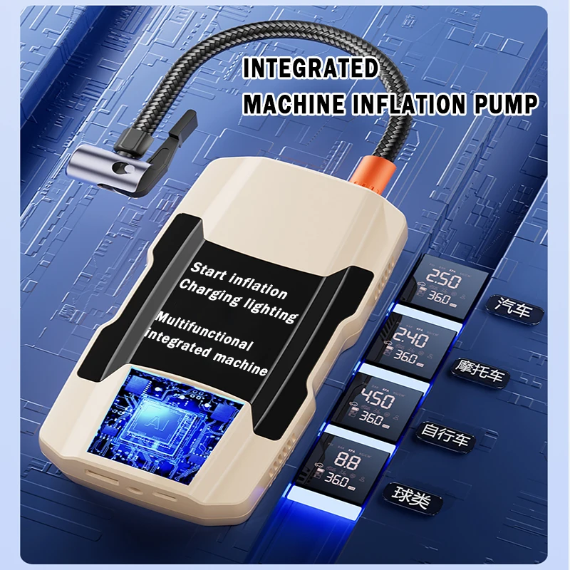 Car Jump Starter Power Bank Portable Air Pump Car Battery Emergency Boosters Starting Device Car Starter With LED Light
Car Jump Starter Power Bank Portable Air Pump Car Battery Emergency Boosters Starting Device Car Starter With LED Light