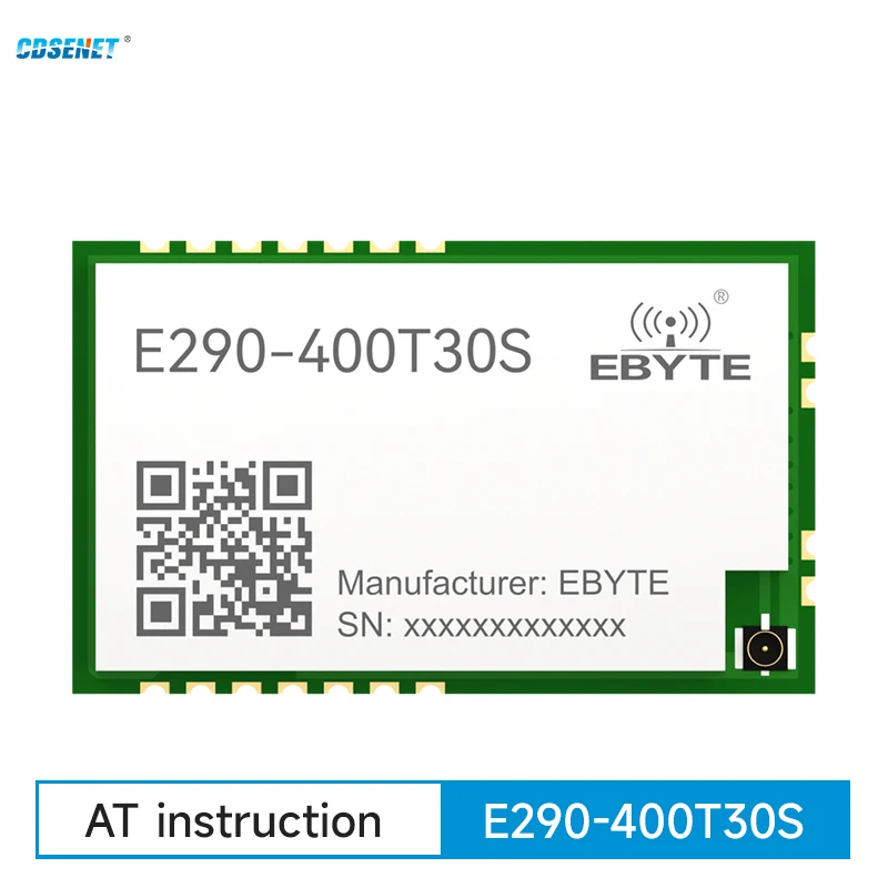 Беспроводной модуль LoRa 433 МГц PAN3060 CDSENET E290-400T30S 30 дБм AT Command Low Power IAP Air Wake Up Реле Сеть RSSI
Беспроводной модуль LoRa 433 МГц PAN3060 CDSENET E290-400T30S 30 дБм AT Command Low Power IAP Air Wake Up Реле Сеть RSSI