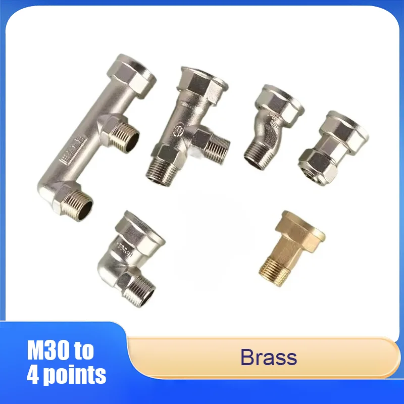 Brass Natural Gas Meter Adapter Fitting Tee Connector M30 to 4 points Internal/External Threaded Union Fitting
Brass Natural Gas Meter Adapter Fitting Tee Connector M30 to 4 points Internal/External Threaded Union Fitting