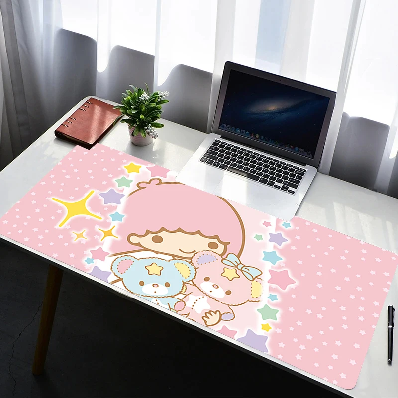 Mouse Pad Laptop Anime Extended Desktop Mat Computer Gamer HD Mousepad PC Gaming Accessories L-little T-twin Star Keyboard Pad
Mouse Pad Laptop Anime Extended Desktop Mat Computer Gamer HD Mousepad PC Gaming Accessories L-little T-twin Star Keyboard Pad