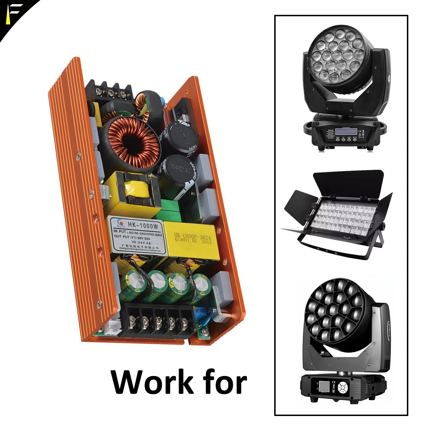 Источник питания 600W 800W 1000W для сценического цветного прожектора 19x40W Hero Wash TMH-W480 Wash Zoom или световой бар
Источник питания 600W 800W 1000W для сценического цветного прожектора 19x40W Hero Wash TMH-W480 Wash Zoom или световой бар