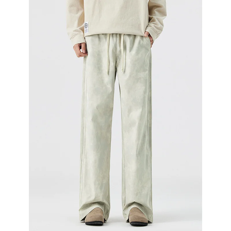 Men's Casual Pants Baggy Straight New Spring and Autumn Sweatpants Sport High Street Fashion Big Size Make Old Style Trousers
Men's Casual Pants Baggy Straight New Spring and Autumn Sweatpants Sport High Street Fashion Big Size Make Old Style Trousers