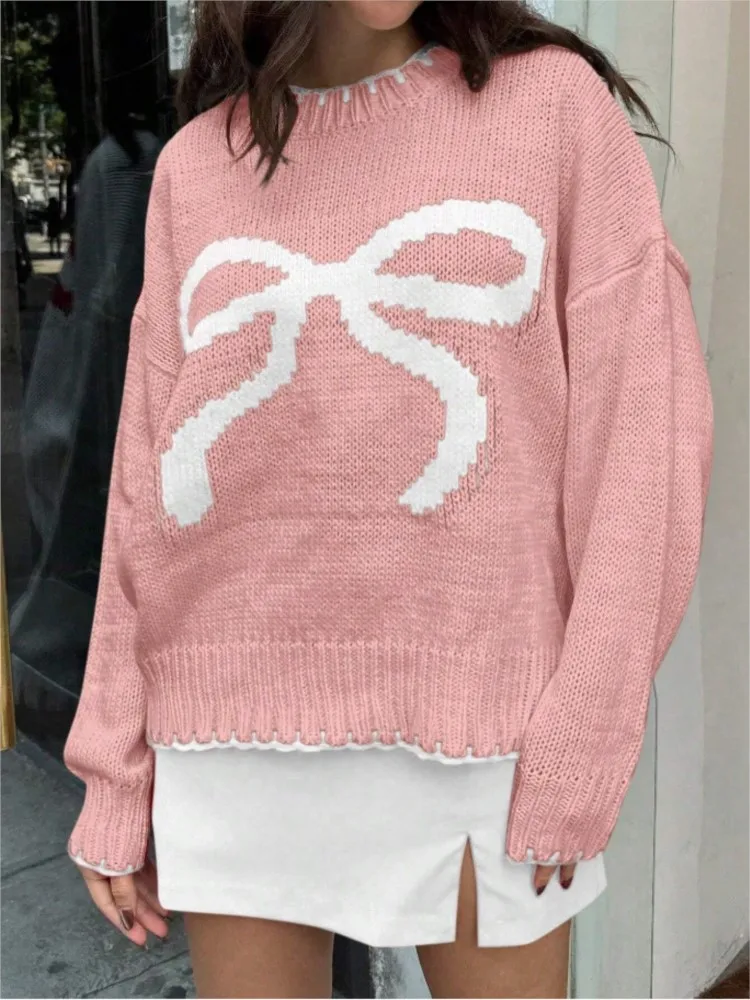 Women's Clothing Winter Clothes Woman Pulls Femmes All-match Loose Simple Style Sweater Comfortable Solid Color Trendy Commuting
Women's Clothing Winter Clothes Woman Pulls Femmes All-match Loose Simple Style Sweater Comfortable Solid Color Trendy Commuting