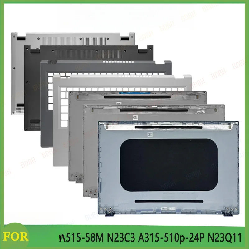 Новая задняя крышка LCD-экрана, верхняя и нижняя части корпуса (пальмрест) для ноутбуков Acer Aspire A515-58M, N23C3, A315-510p, A315-24p, N23Q11 – сменные детали
Новая задняя крышка LCD-экрана, верхняя и нижняя части корпуса (пальмрест) для ноутбуков Acer Aspire A515-58M, N23C3, A315-510p, A315-24p, N23Q11 – сменные детали