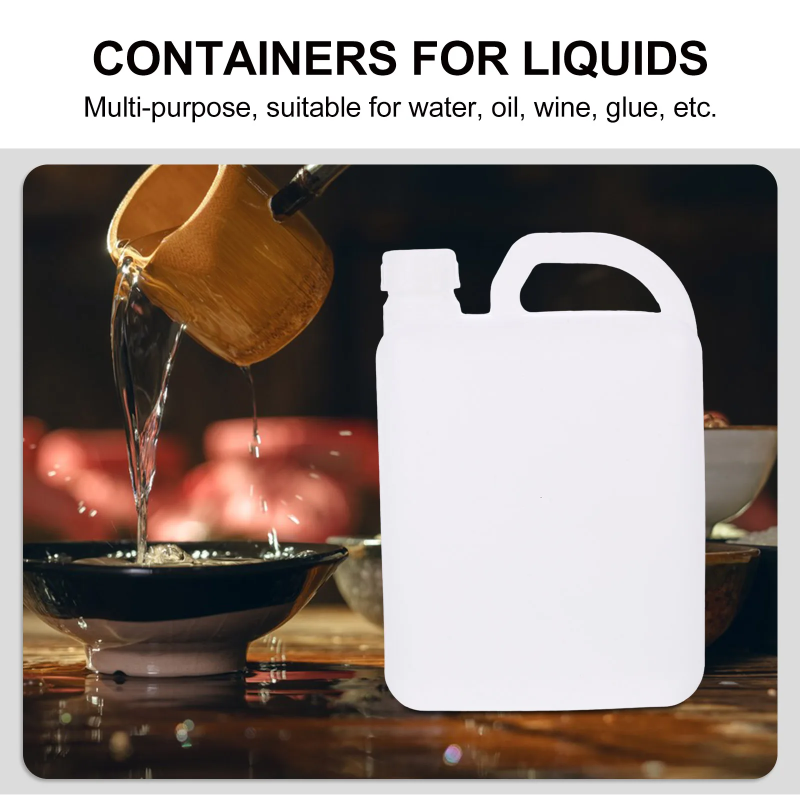 1L Plastic Square Bottles with Wide Mouth for Liquid Storage Containers Empty Bottle Jug Stable Material High Durability
1L Plastic Square Bottles with Wide Mouth for Liquid Storage Containers Empty Bottle Jug Stable Material High Durability