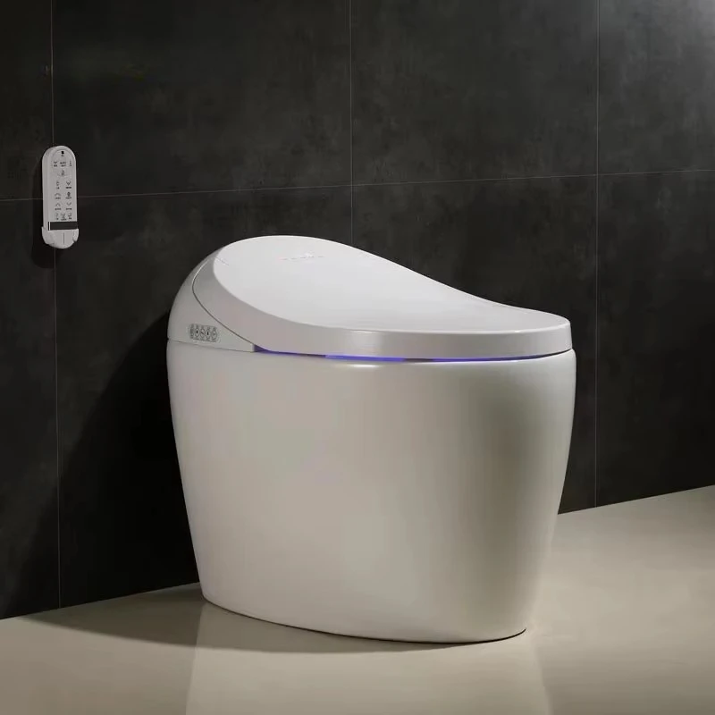 Электронный автоматический смыв, автоматический интеллектуальный унитаз для туалета, керамический комод, умные туалеты для ванной комнаты
Электронный автоматический смыв, автоматический интеллектуальный унитаз для туалета, керамический комод, умные туалеты для ванной комнаты