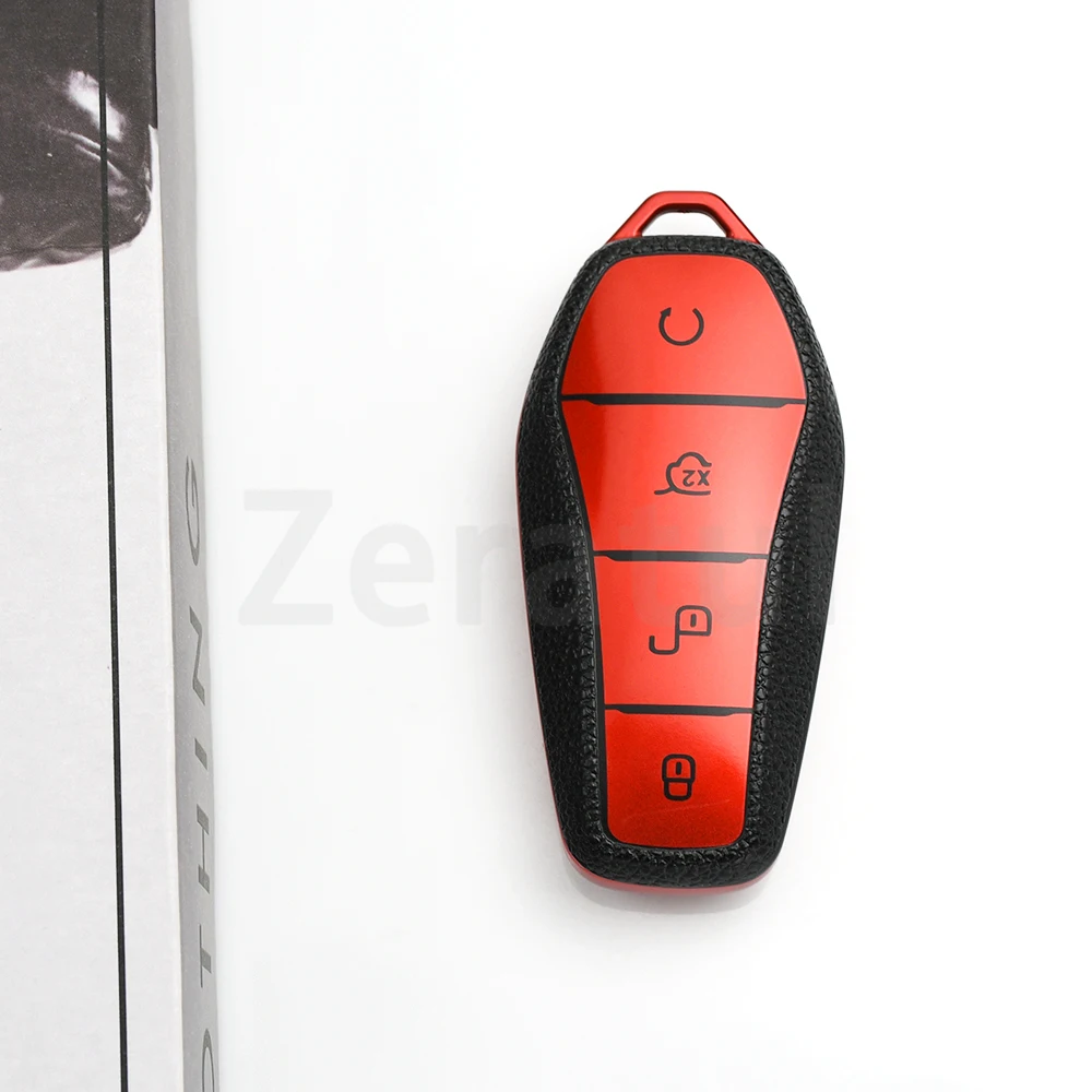 For BYD Song PLUS Pro MAX DMI Qin Tang EV600 Han EV Yuan ATTO 3 TPU Leather Car Key Case Cover Fob Holder Holder Accessories
For BYD Song PLUS Pro MAX DMI Qin Tang EV600 Han EV Yuan ATTO 3 TPU Leather Car Key Case Cover Fob Holder Holder Accessories