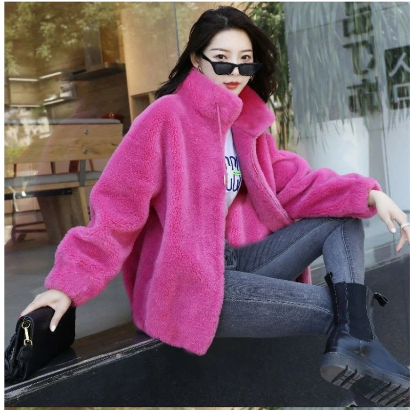 2025 Women's Fleece Coat Winter Warm Thicken Jacket Two-Sided Wear Double-Sided Velvet Coral Fleece Coats Polar Fleece Jackets
2025 Women's Fleece Coat Winter Warm Thicken Jacket Two-Sided Wear Double-Sided Velvet Coral Fleece Coats Polar Fleece Jackets