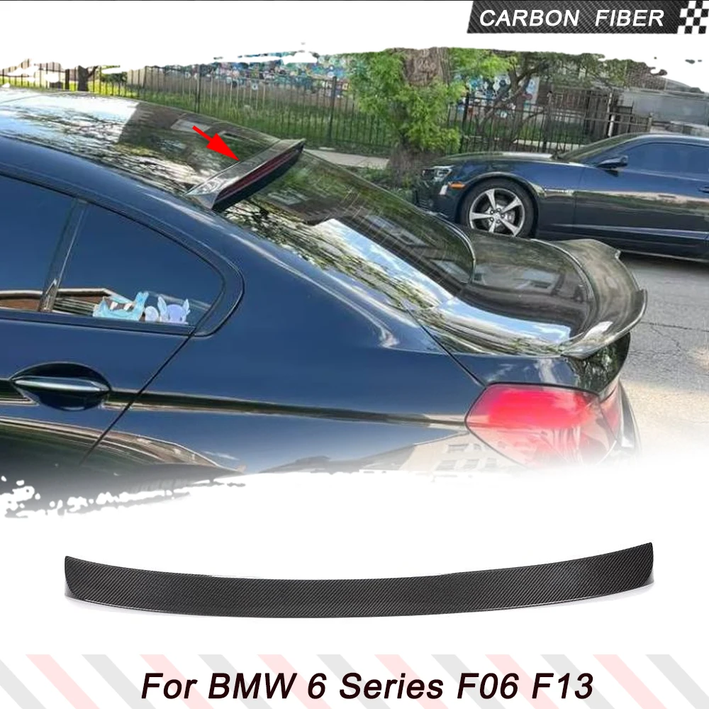 Carbon Fiber Rear Roof Racing Spoiler Fits for BMW 6 Series F06 M6 4 Door 2012-2017 Car Rear Trunk Spoiler Wing Lip Not for F12
Carbon Fiber Rear Roof Racing Spoiler Fits for BMW 6 Series F06 M6 4 Door 2012-2017 Car Rear Trunk Spoiler Wing Lip Not for F12