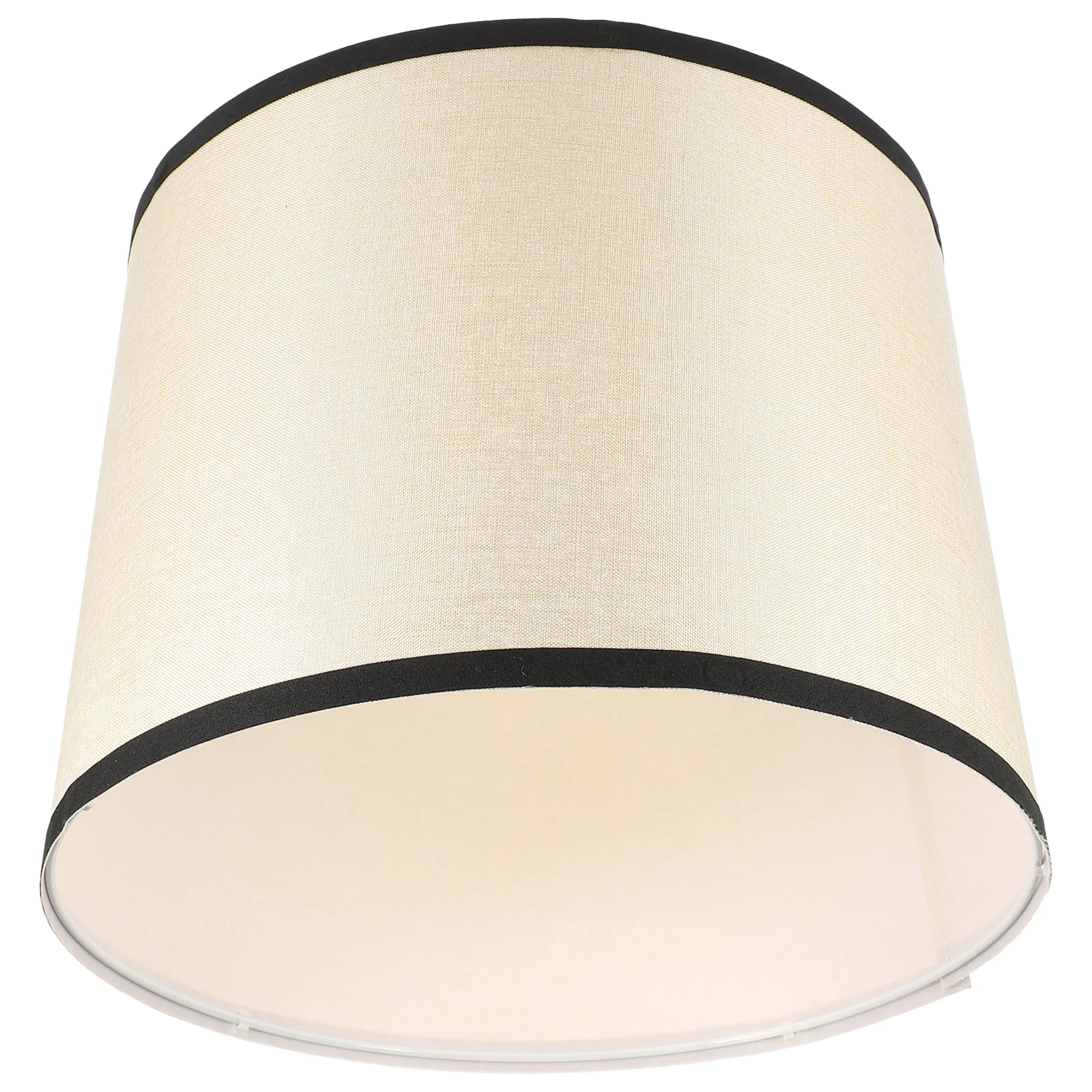Round Small Mouth Bedroom Chandelier Floor Lamp Black Edge Pure Color Decorative Cloth Lamp Shade Table Shades for Home Hotel
Round Small Mouth Bedroom Chandelier Floor Lamp Black Edge Pure Color Decorative Cloth Lamp Shade Table Shades for Home Hotel