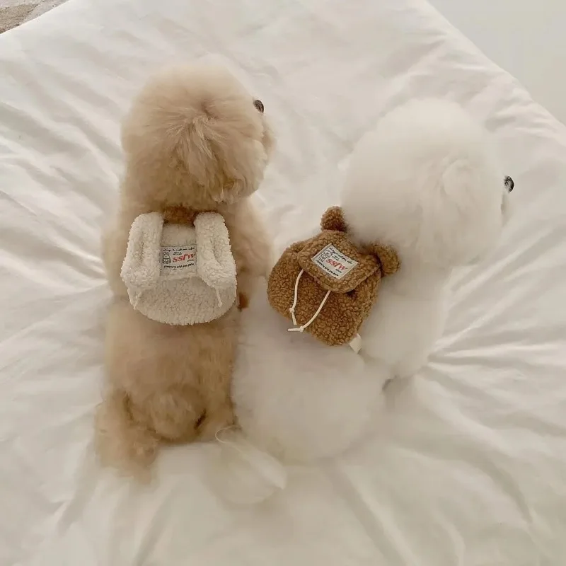 Ins Pet Dog Pet Outdoor Pets Plush Backpacks Backpack Snack Bags Teddy Decorations Dog Accessories for Small Dogs Dog Poop Bag
Ins Pet Dog Pet Outdoor Pets Plush Backpacks Backpack Snack Bags Teddy Decorations Dog Accessories for Small Dogs Dog Poop Bag