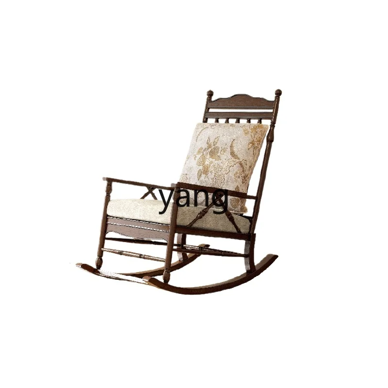 LTT retro lazy rocking chair adult balcony home leisure chair living room solid wood free chair
LTT retro lazy rocking chair adult balcony home leisure chair living room solid wood free chair
