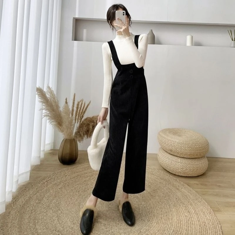Korean Style Women’s Chenille Corduroy Jumpsuit 2 Piece Wide Leg Overalls Set Fashion Autumn Winter 2026 Casual Bib Pants Outfit
Korean Style Women’s Chenille Corduroy Jumpsuit 2 Piece Wide Leg Overalls Set Fashion Autumn Winter 2026 Casual Bib Pants Outfit