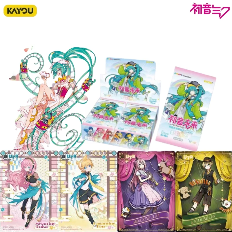 KAYOU New Product Hatsune Miku Rainbow Park Series Cards Official Genuine Anime Peripheral Collection Toy Cards Festival Gift
KAYOU New Product Hatsune Miku Rainbow Park Series Cards Official Genuine Anime Peripheral Collection Toy Cards Festival Gift