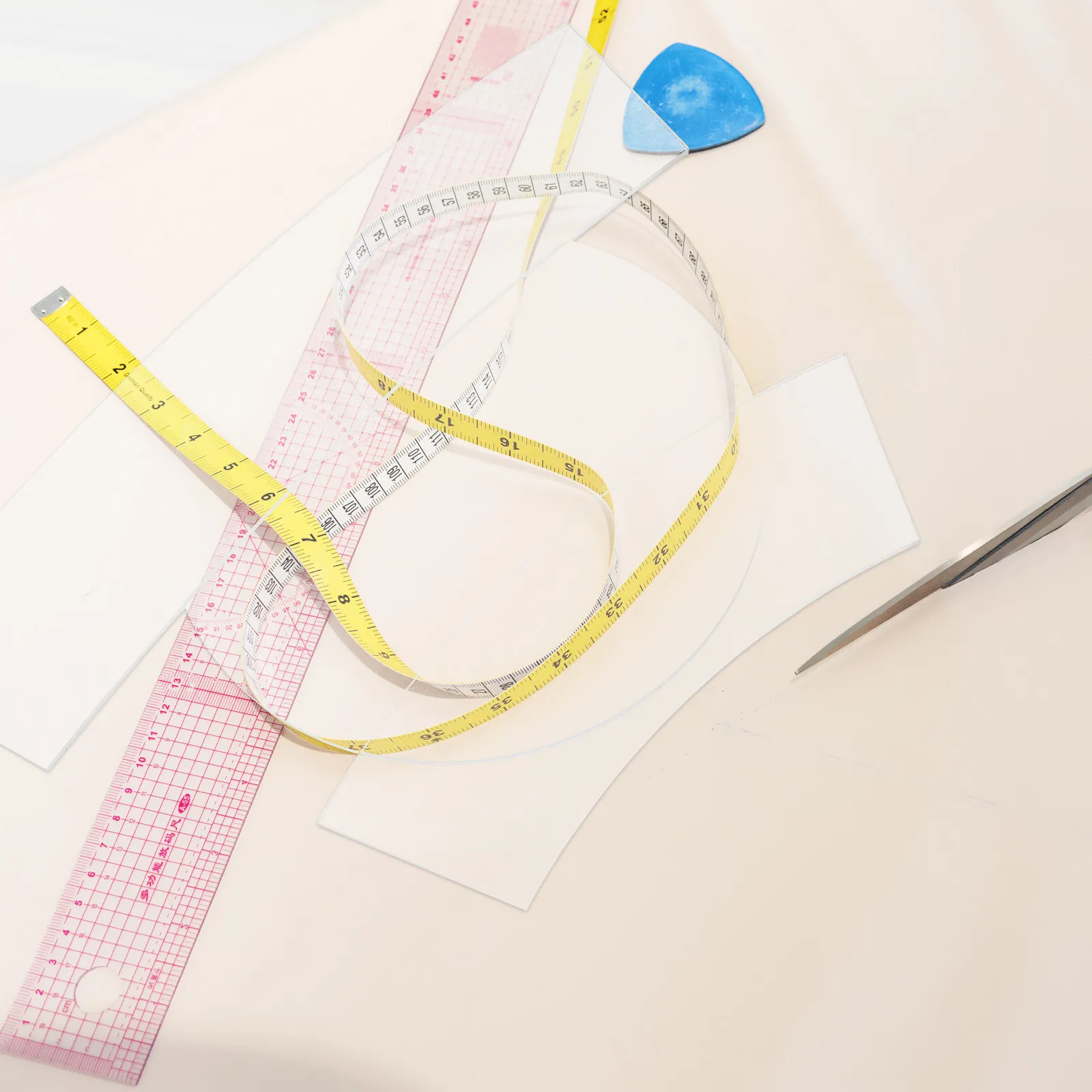 3Pcs Acrylic Sewing Template Ruler Set Transparent Quilting Stencil for Bucket Hat DIY High Precision Measuring Tool Craft
3Pcs Acrylic Sewing Template Ruler Set Transparent Quilting Stencil for Bucket Hat DIY High Precision Measuring Tool Craft