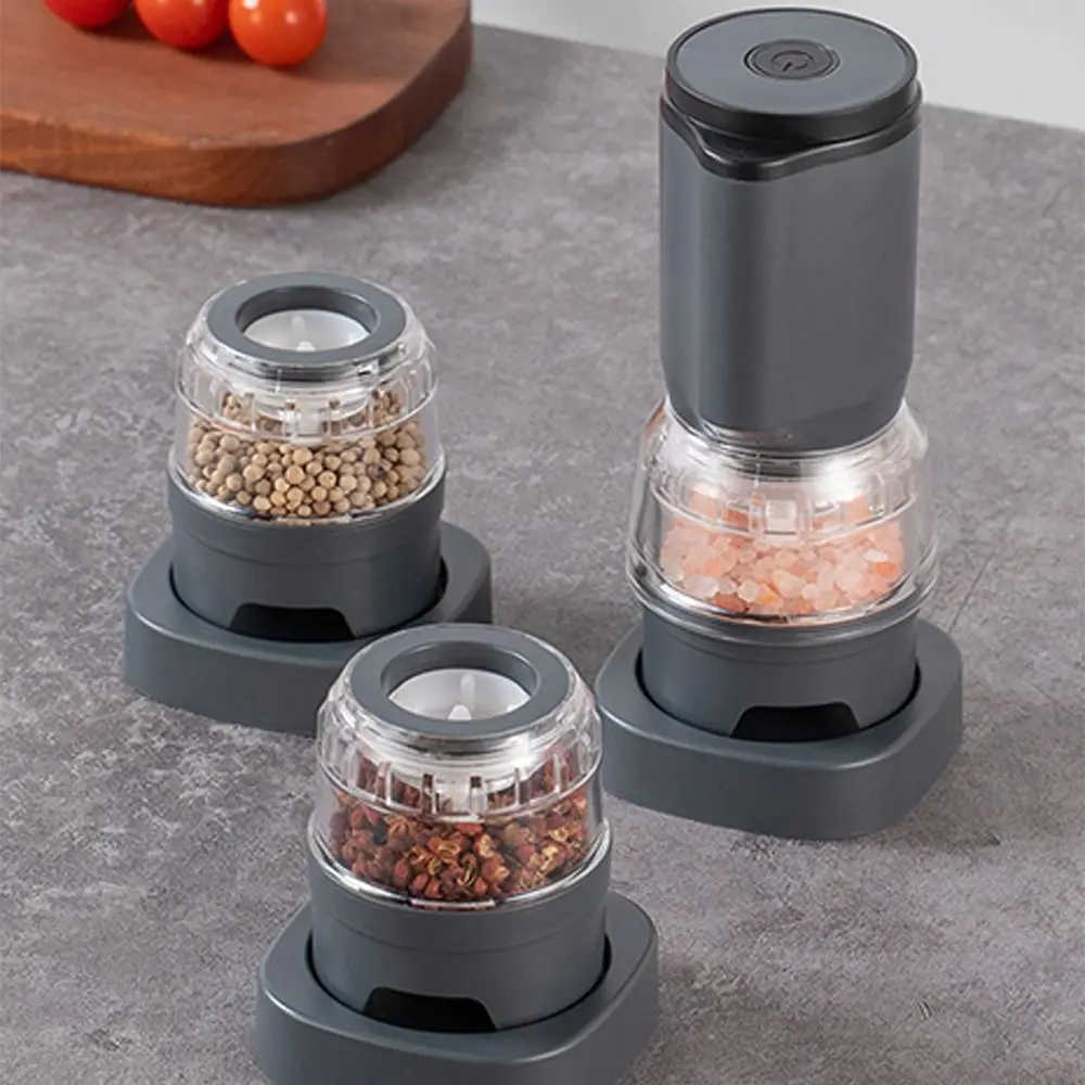 Portable USB Charging Electric Grinder Automatic One-Handed Operation Coffee Grinder Mini Wireless Pepper Grinder Home
Portable USB Charging Electric Grinder Automatic One-Handed Operation Coffee Grinder Mini Wireless Pepper Grinder Home