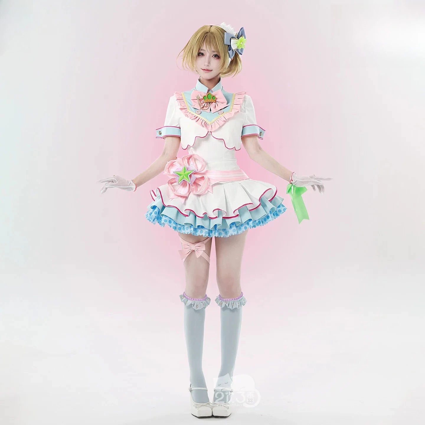 Love Live! School Idol Project Hanayo Koizumi Cosplay Costume 20th Birthday Card Stage Outfit Cute Dress Halloween AniMuse
Love Live! School Idol Project Hanayo Koizumi Cosplay Costume 20th Birthday Card Stage Outfit Cute Dress Halloween AniMuse