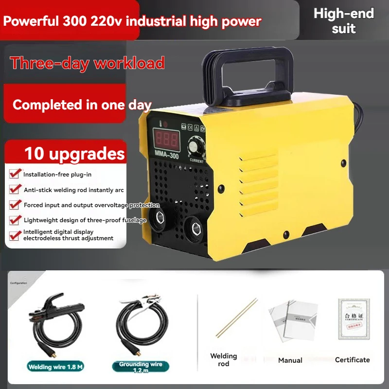 Welding Machine Portable Iron Welding Machine Manual Metal Arc Welders Equipped with Display Screen Home Handmade Welding
Welding Machine Portable Iron Welding Machine Manual Metal Arc Welders Equipped with Display Screen Home Handmade Welding