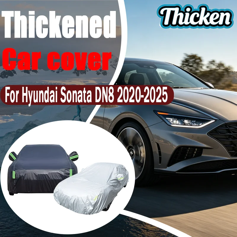 For Hyundai Sonata DN8 2020-2025 Outdoor Full Car Covers Snow Cover, Sunshade, Waterproof & Dustproof Exterior Auto Cover
For Hyundai Sonata DN8 2020-2025 Outdoor Full Car Covers Snow Cover, Sunshade, Waterproof & Dustproof Exterior Auto Cover