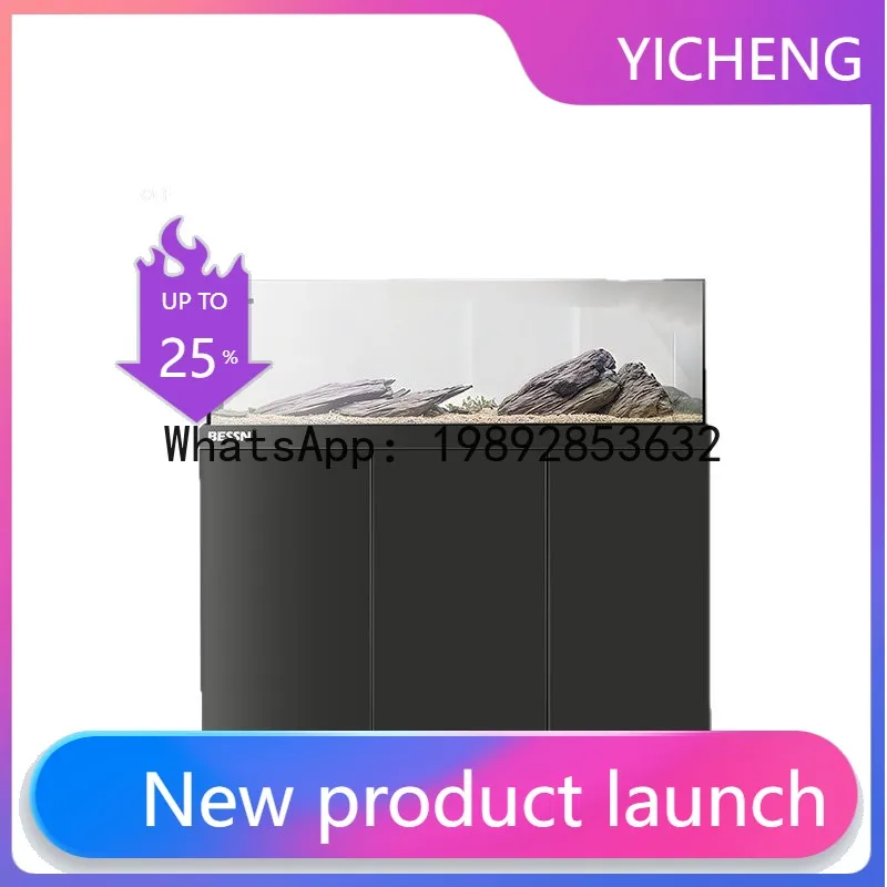 Ultra-slim side overflow stream tank - complete living room aquarium set - large ultra-clear glass bottom filter floor tank
Ultra-slim side overflow stream tank - complete living room aquarium set - large ultra-clear glass bottom filter floor tank