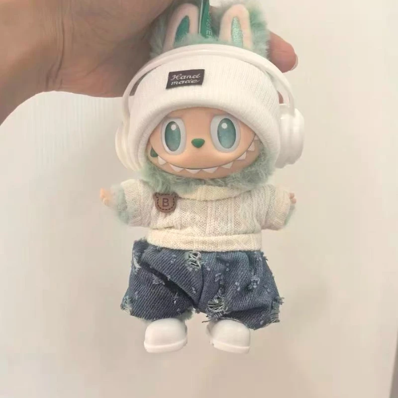 For Plush Labubu II Dolls Mini Fashion OOTD 15/17cm Cute Jumpsuit Dress set Clothes Outfit Dolls Accessories Clothing Gift
For Plush Labubu II Dolls Mini Fashion OOTD 15/17cm Cute Jumpsuit Dress set Clothes Outfit Dolls Accessories Clothing Gift
